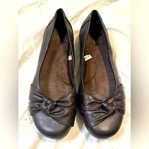 Merona Brown Flats, Size 8
